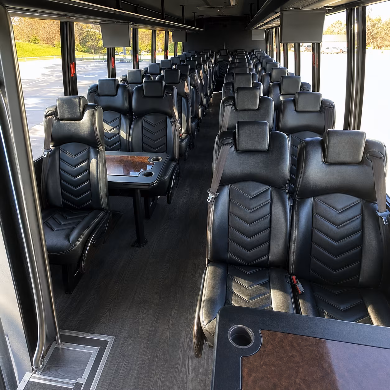 el monte concert transportation onboard seating