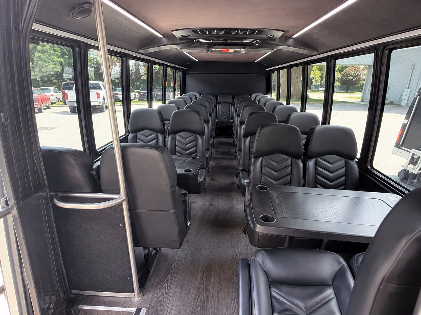 el monte employee transportation onboard seating