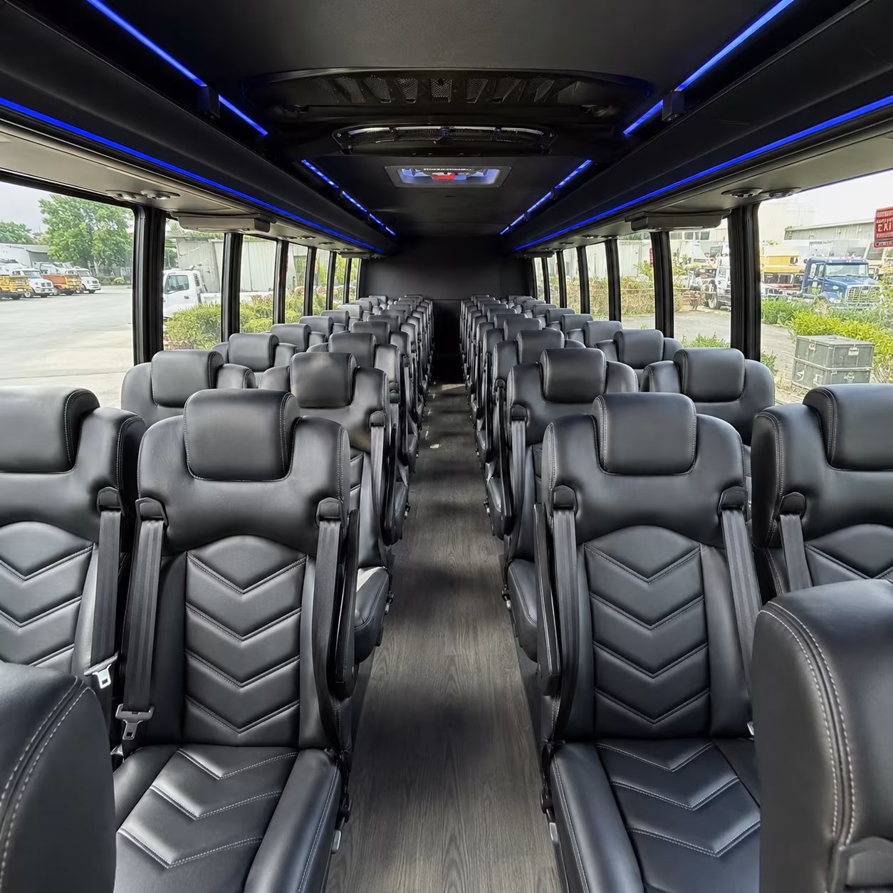 el monte long distance transportation onboard seating