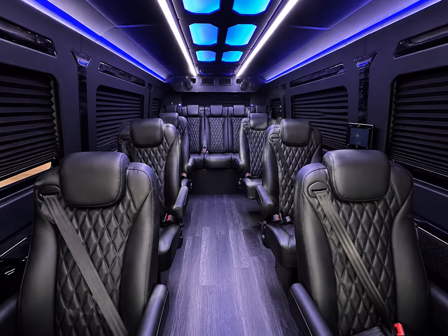 el monte school event transportation onboard seating